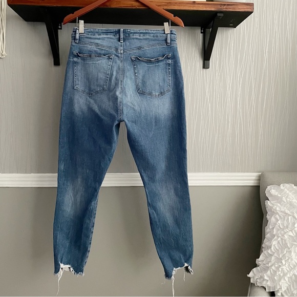 LOFT Curvy High Waist Skinny Stretch Jeans Size 6/28 - Picture 6 of 9